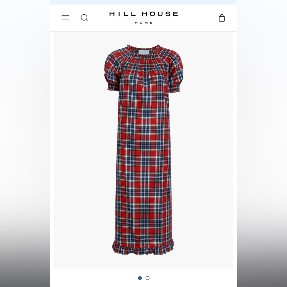 Hill House Home Caroline Tartan Nap Dress
